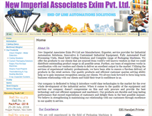 Tablet Screenshot of imperialassociate.com